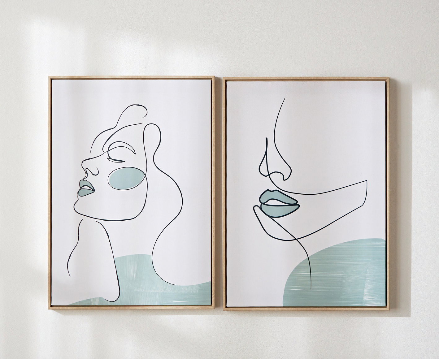 Abstract Portrait Print Patining