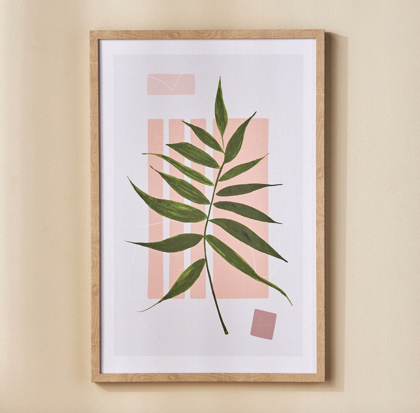 Framed Leaf Artwork