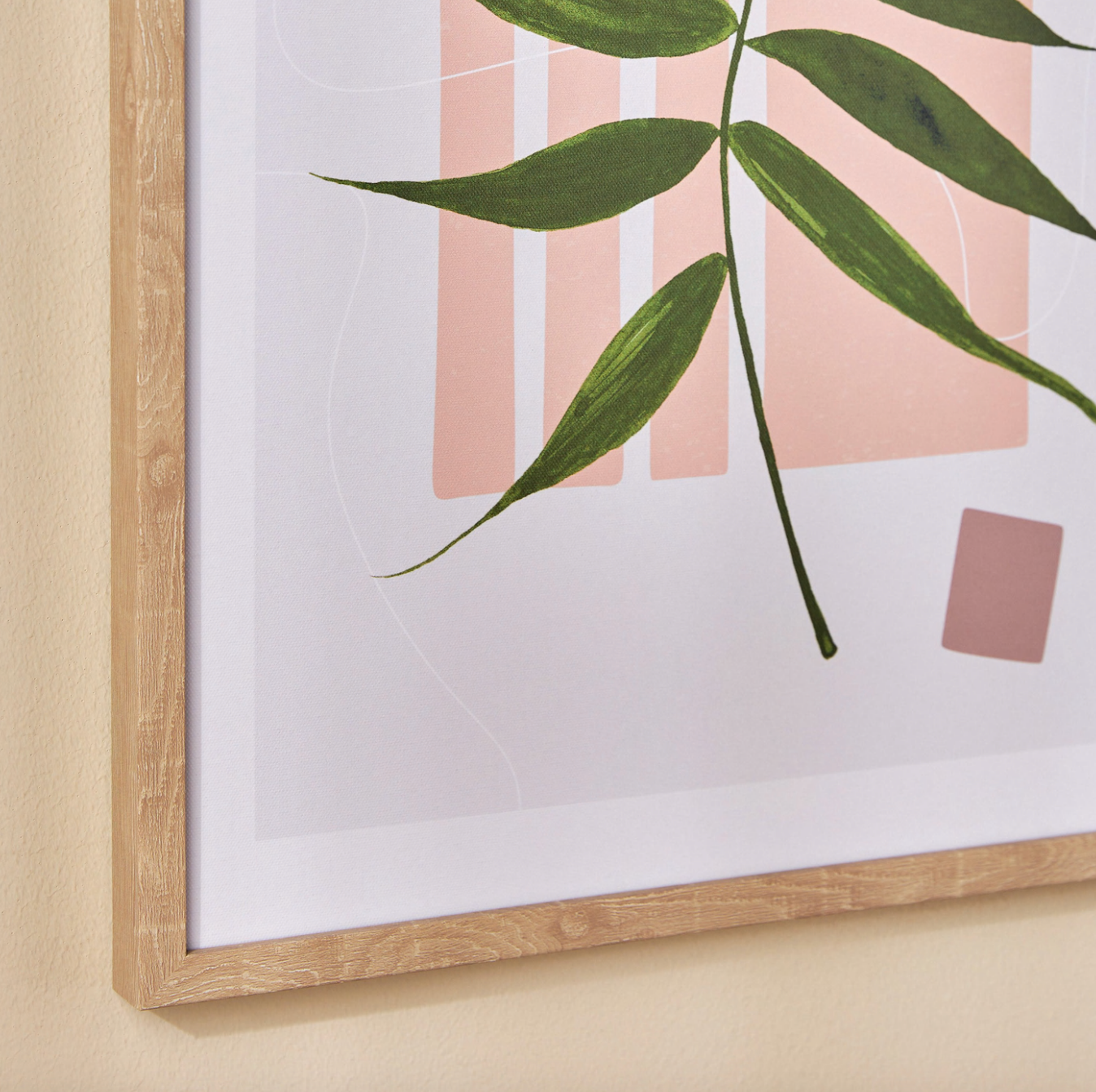 Framed Leaf Artwork