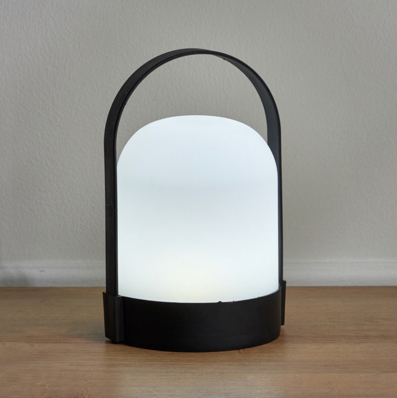 Portable Battery Operated Black LED Lantern