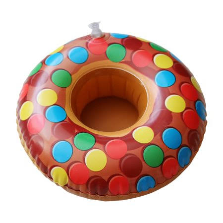 Inflatable Smarties Doughnut Cup Holder