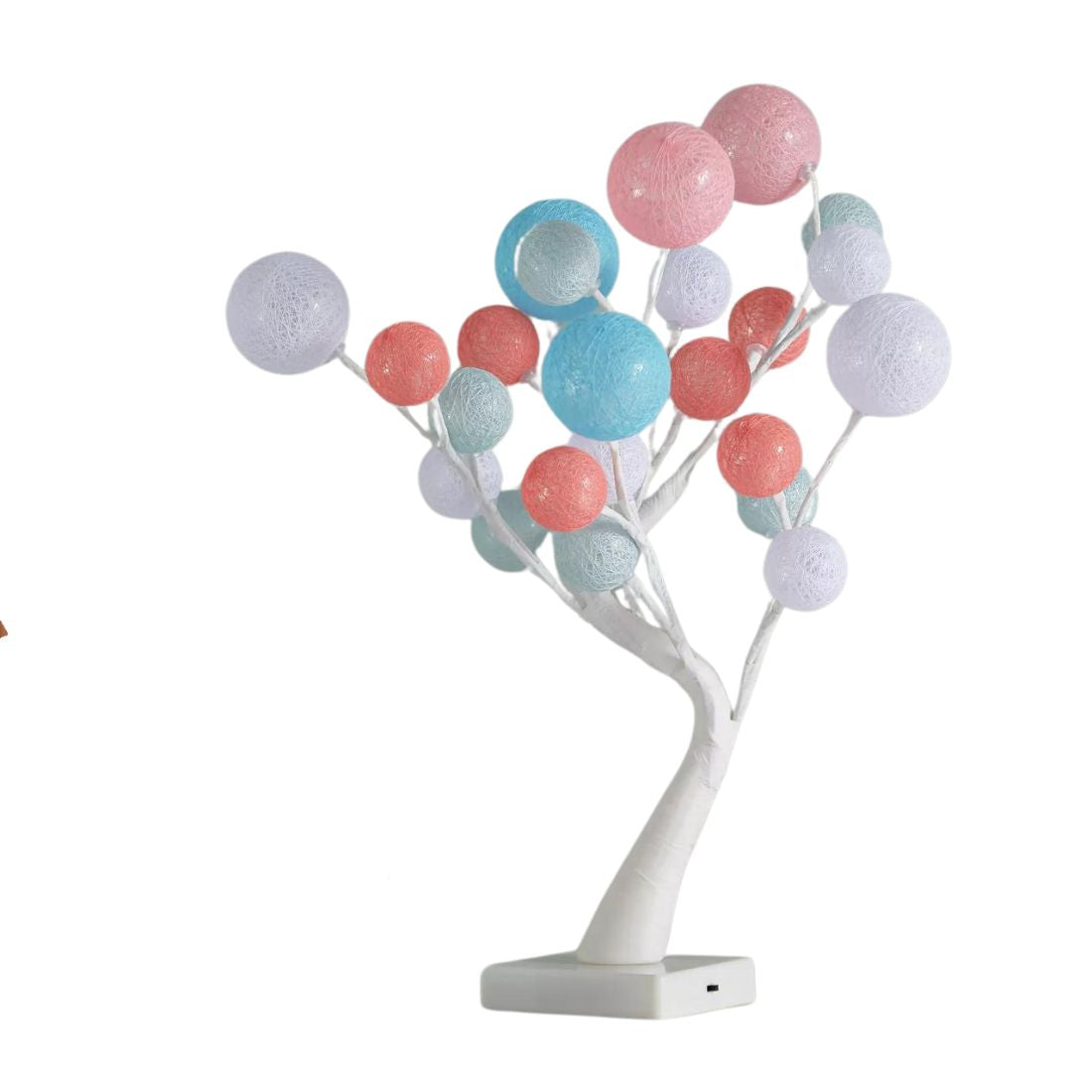 Multicolored Bubble Battery Operated Lamp