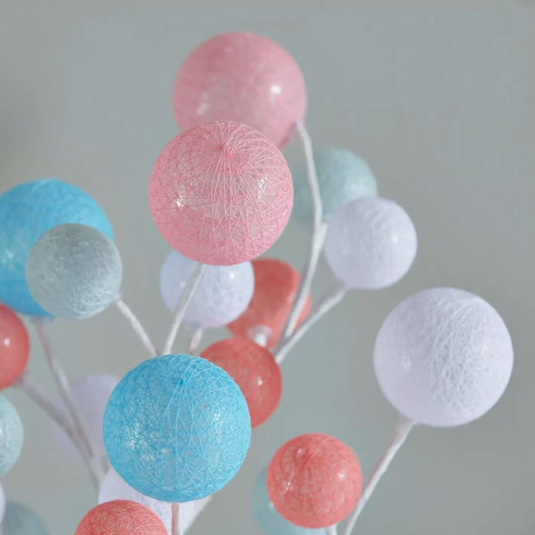 Multicolored Bubble Battery Operated Lamp