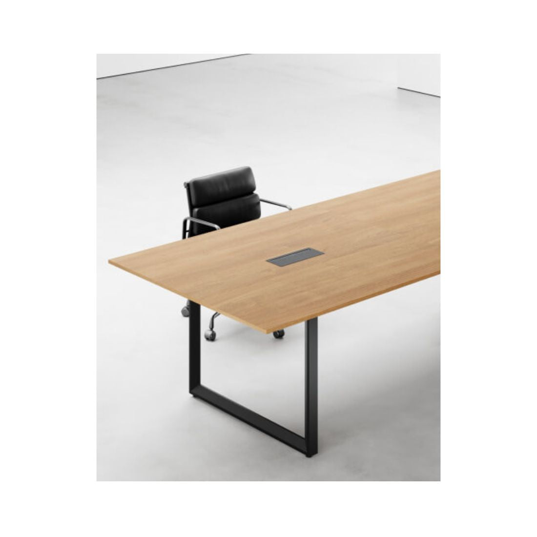 Large Work Desk with Cable Management Slot