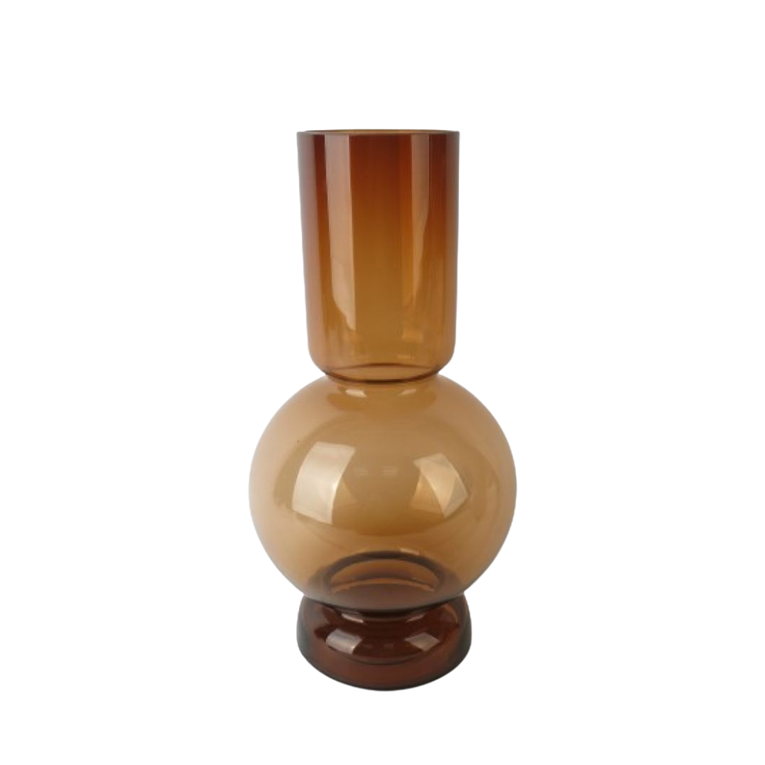 Brown Tall Vase