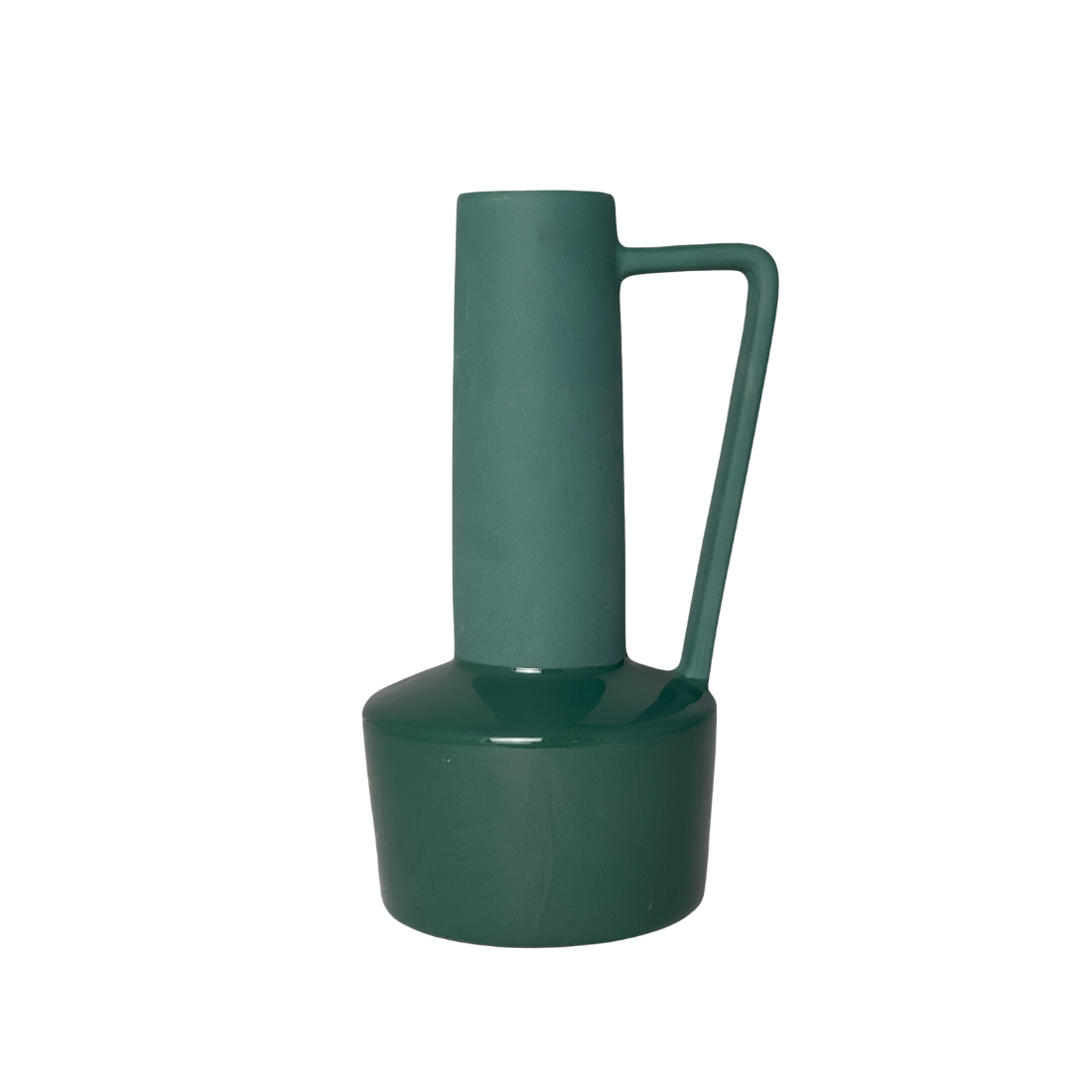Teal Jug Vase