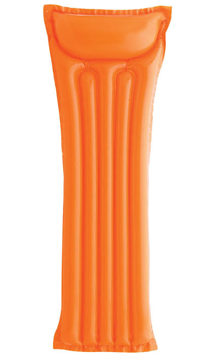 Orange Inflatable Beach Pool Lounger