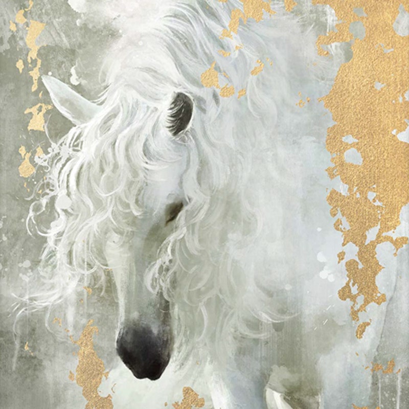Black Framed Horse Wall Art