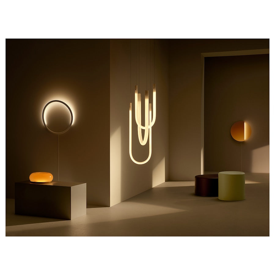 Retro Orange Table/Wall Lamp