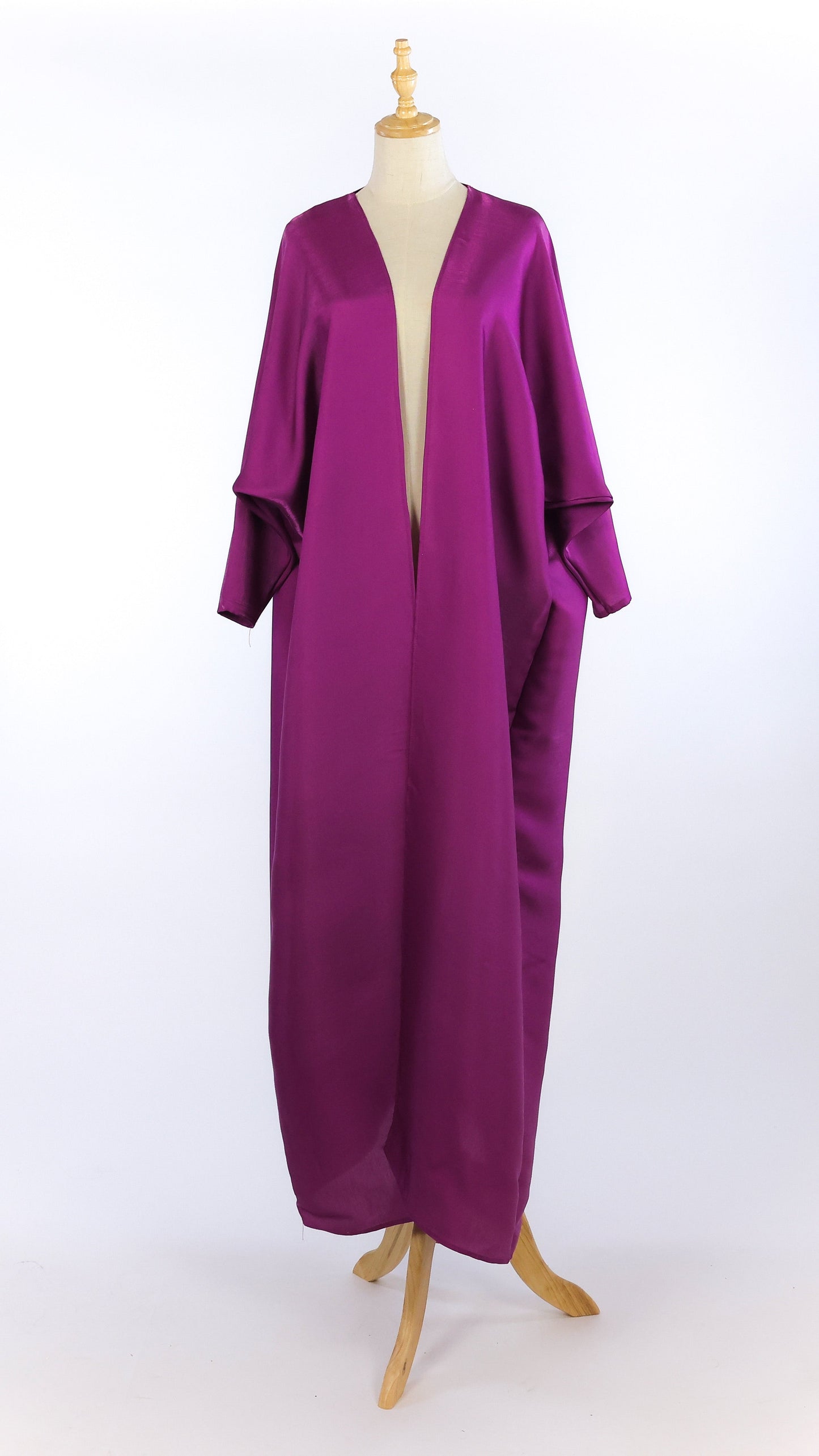 Metallic Fuchsia Abaya