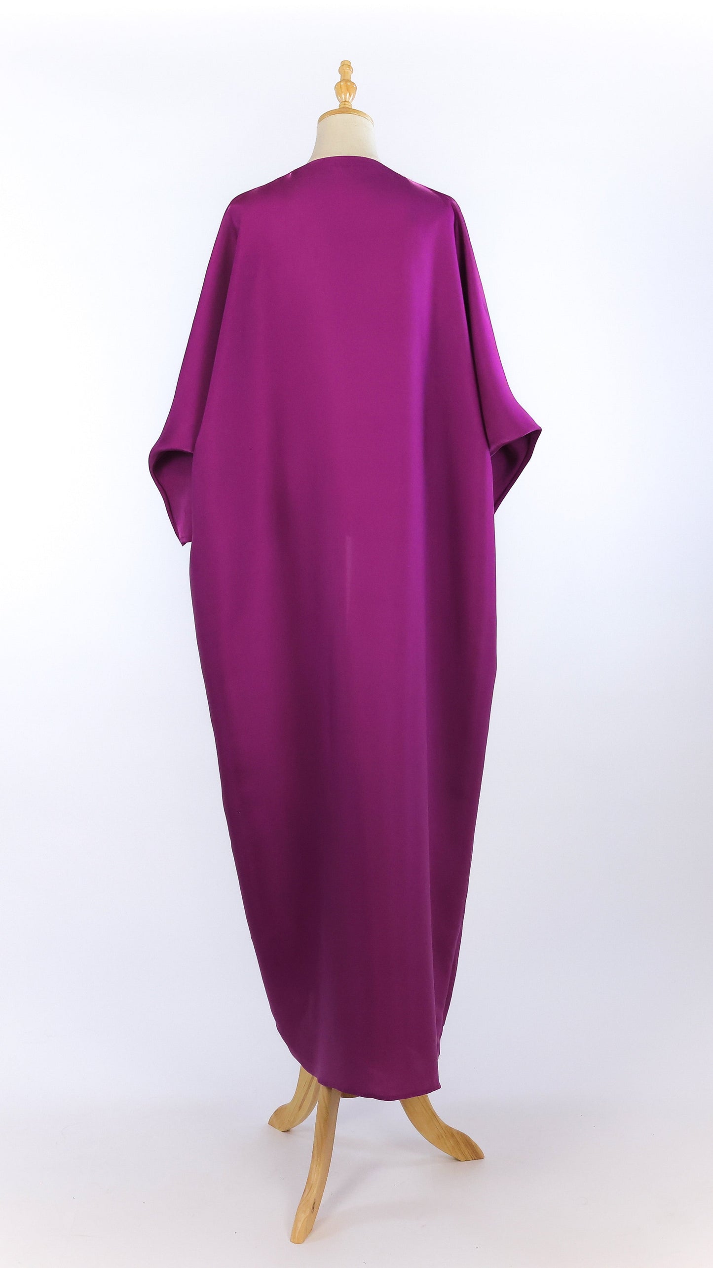 Metallic Fuchsia Abaya