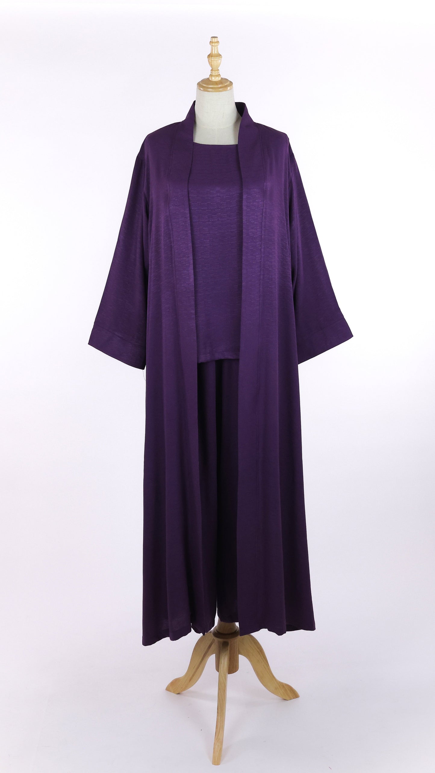 3 Piece Abaya Set