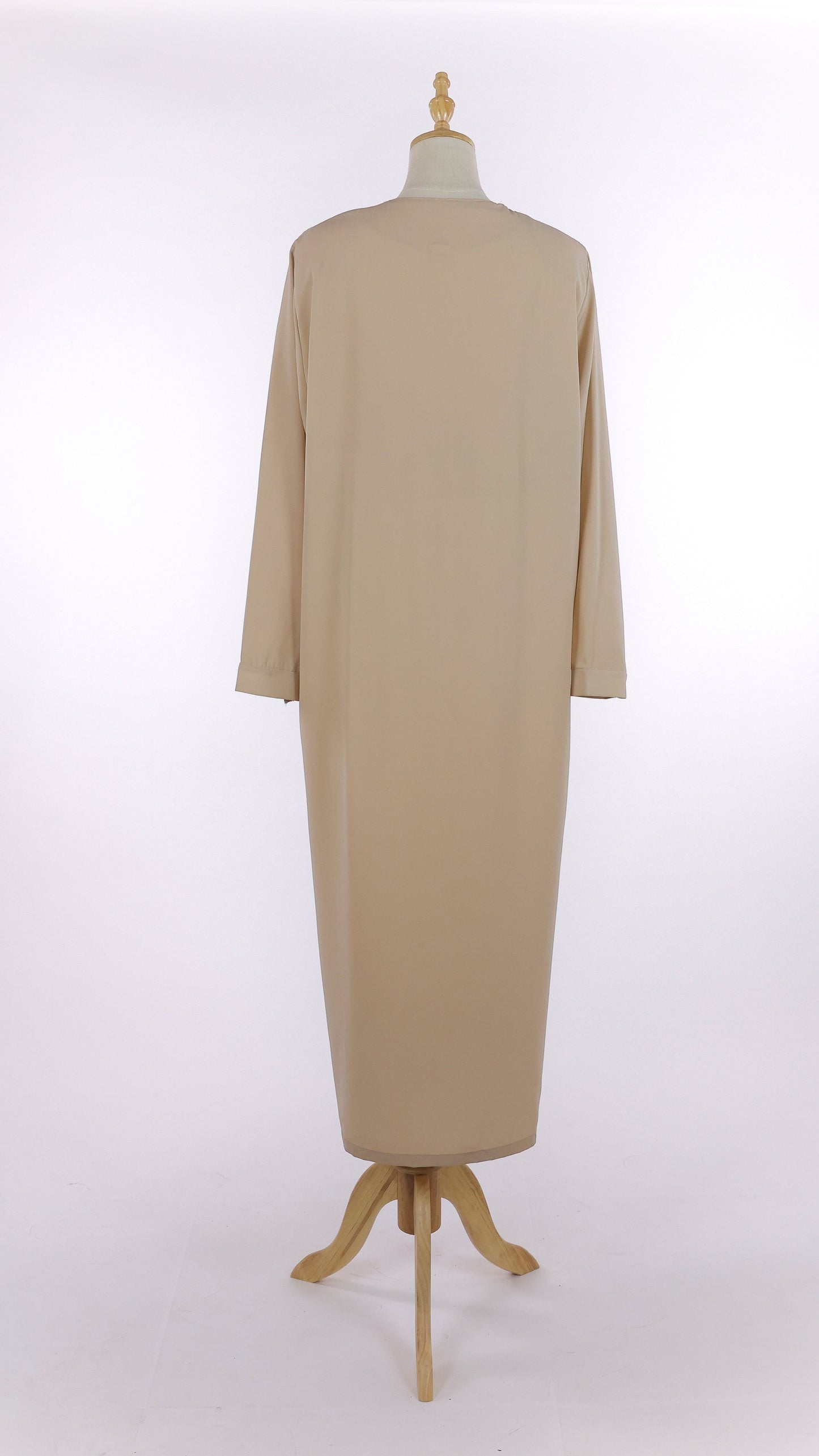 Beige Jellabiya With Embroidery