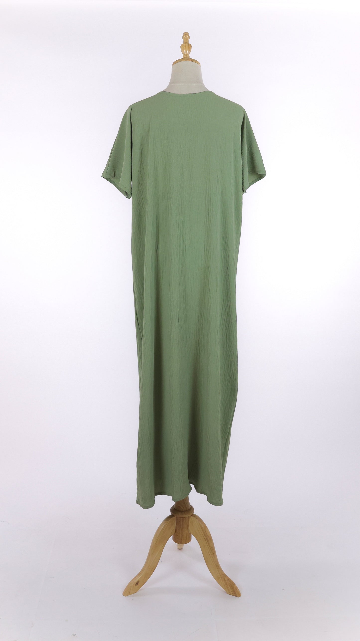 Green Abaya Under Dress