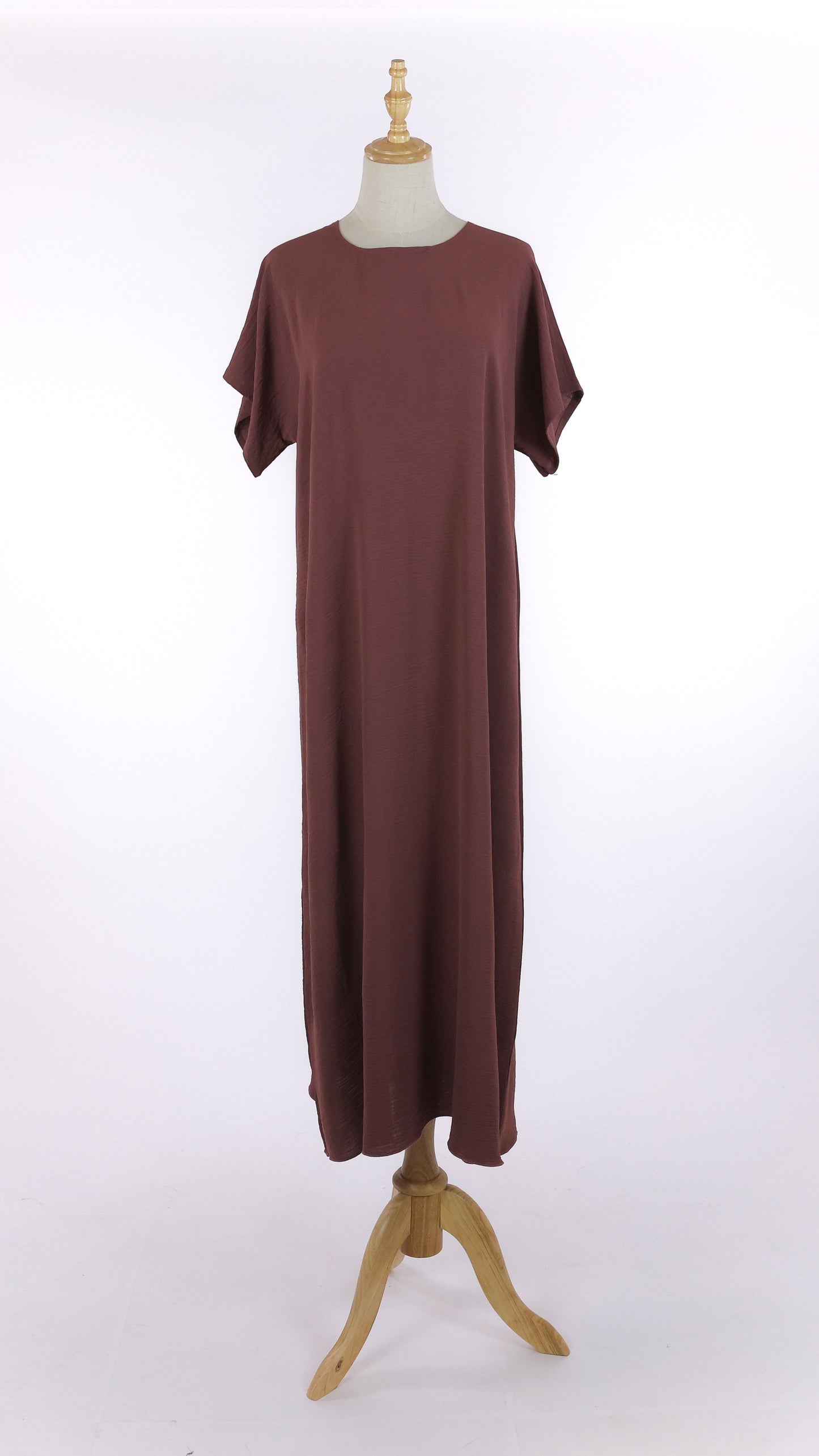 Taupe Abaya Under Dress