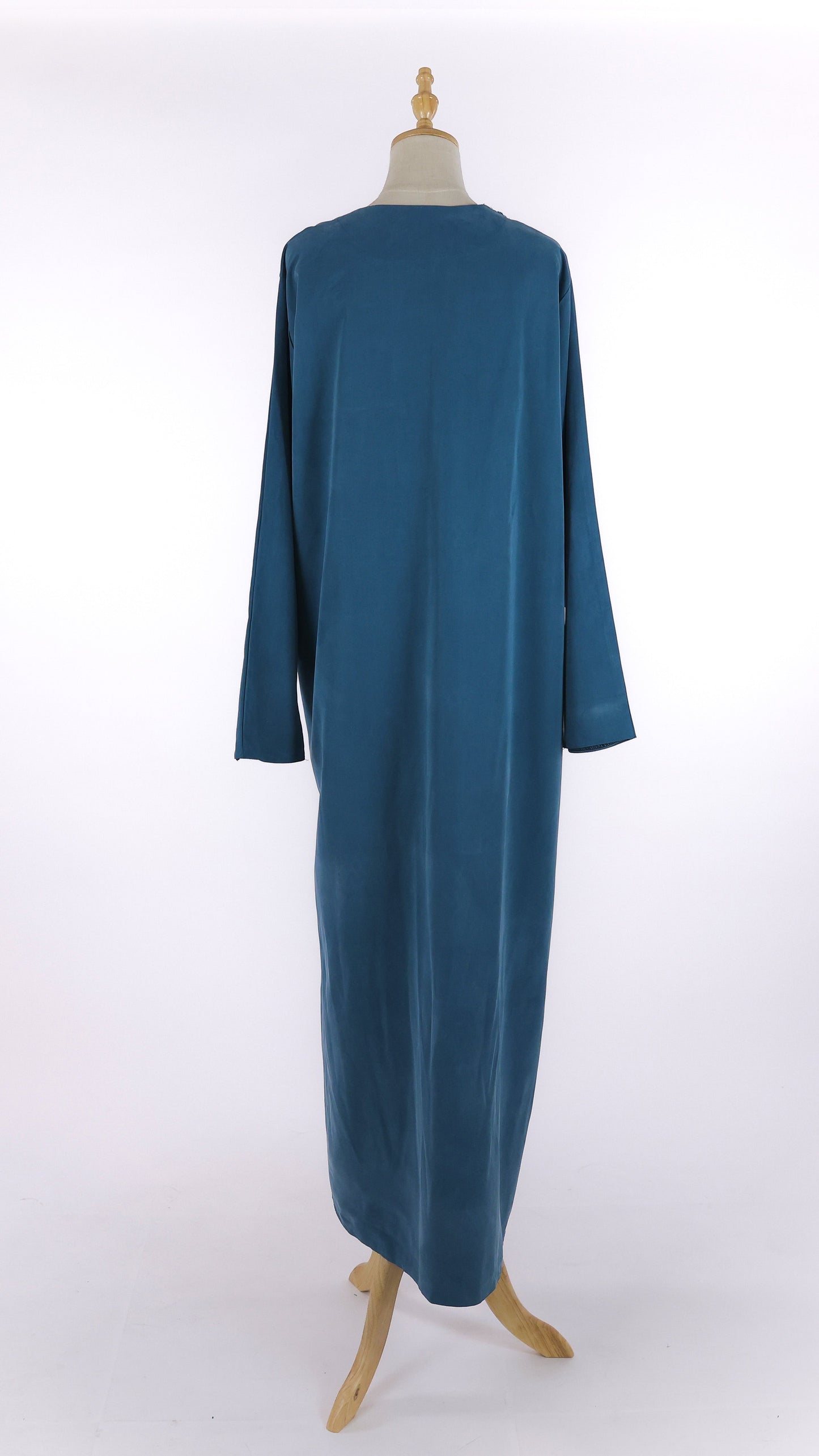 Blue Jellabiya With Embroidery