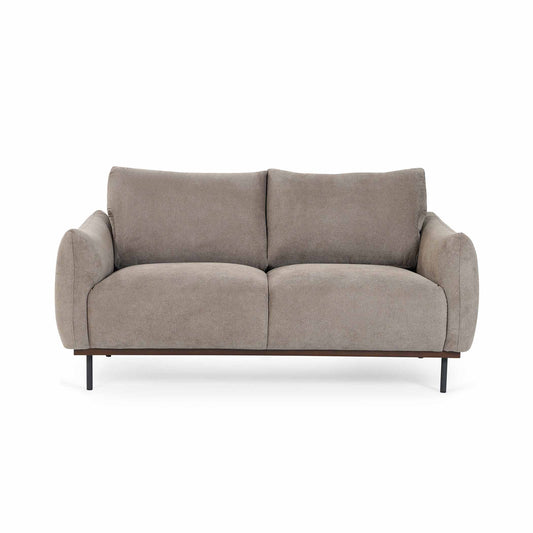 Greige Textured 3 Seater Couch