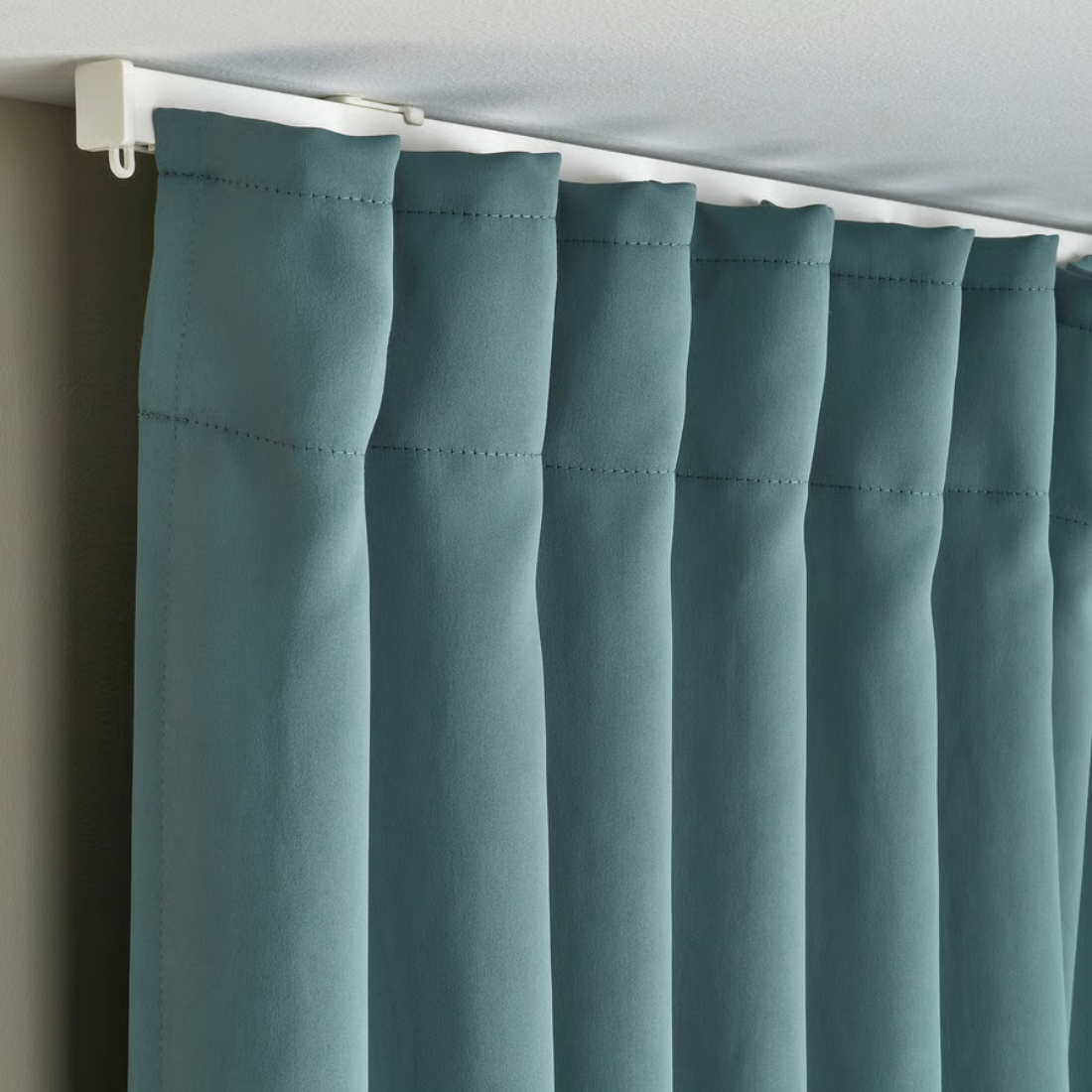 Dark Turquoise Room Darkening Curtains