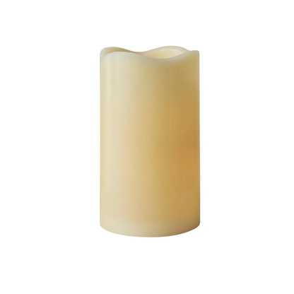 Large Flameless Pillar LED Candles