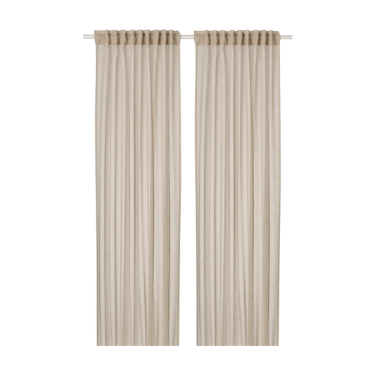 Light Beige Sheer Curtains