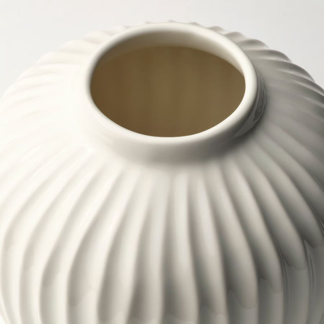 White Ceramic Vase
