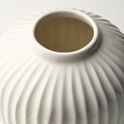 White Ceramic Vase