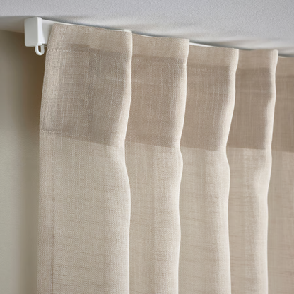 Light Beige Sheer Curtains