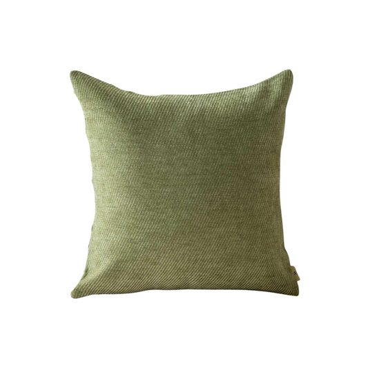 Moss Green Chenille Cushion Cover
