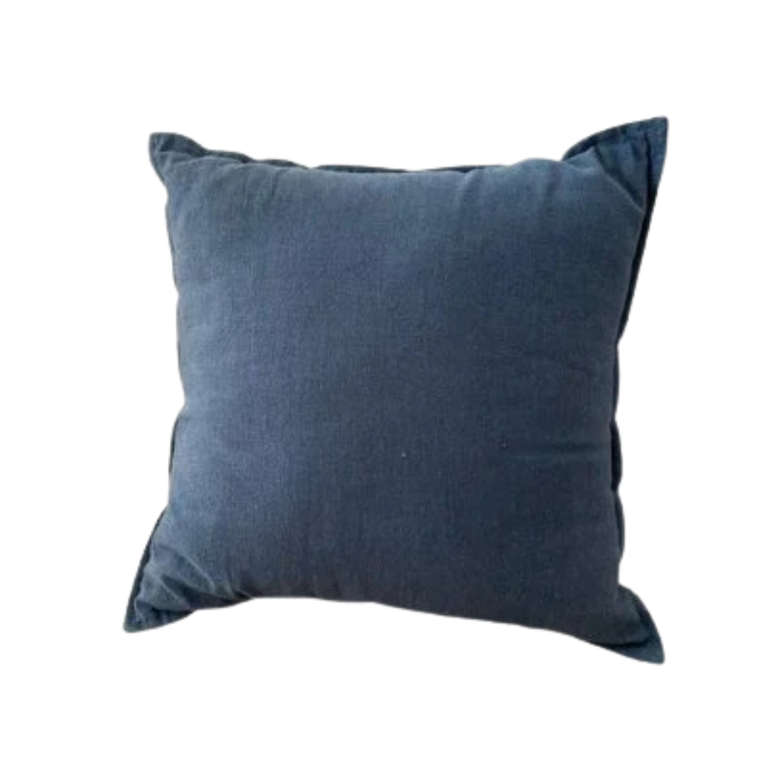 Navy Blue Linen Cushion