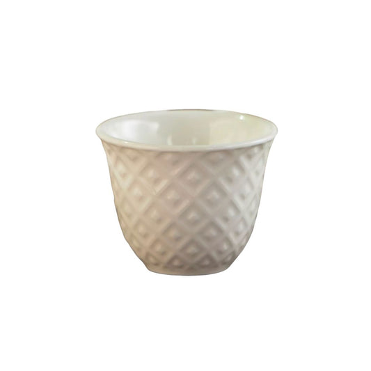 10-Piece Porcelain Arabic Coffee Cup Set