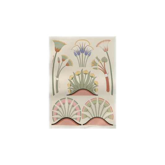 Abstract Floral Poster