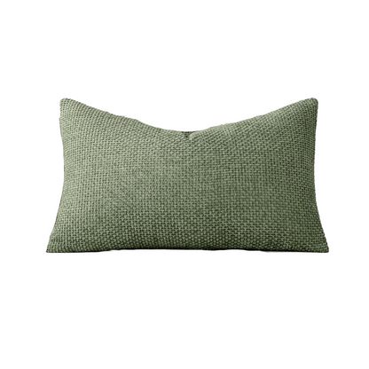 Moss Green Chenille Cushion Cover