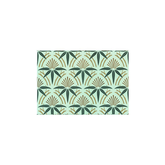 Green Leaves Abstract Poster