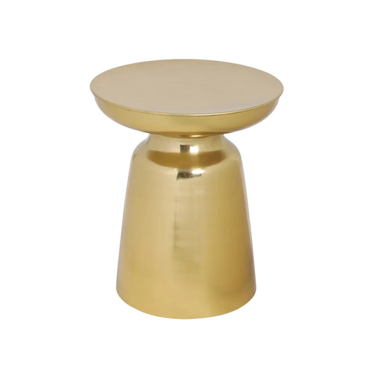 Brass End Table