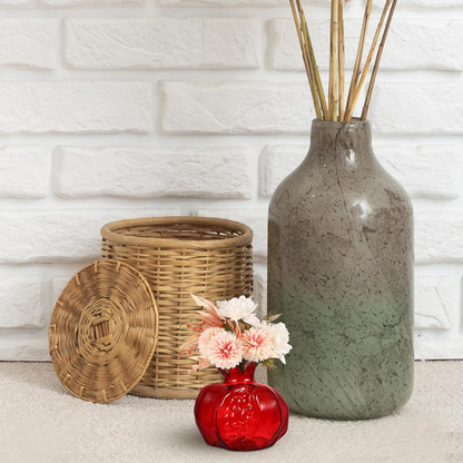 Red Pomegranate Figurine/Bud Vase