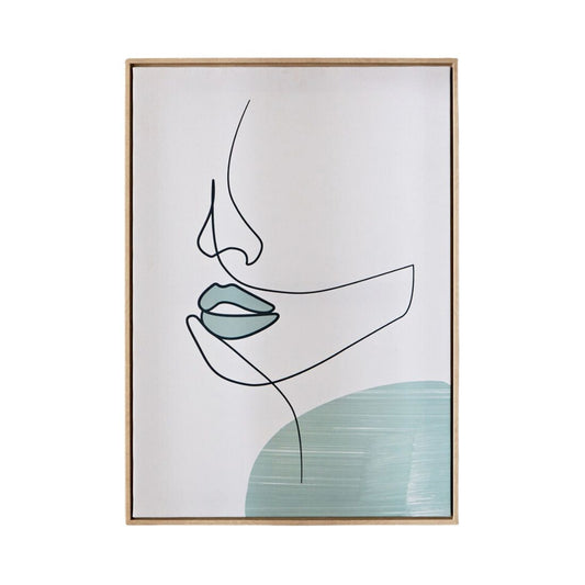 Abstract Portrait Print Patining