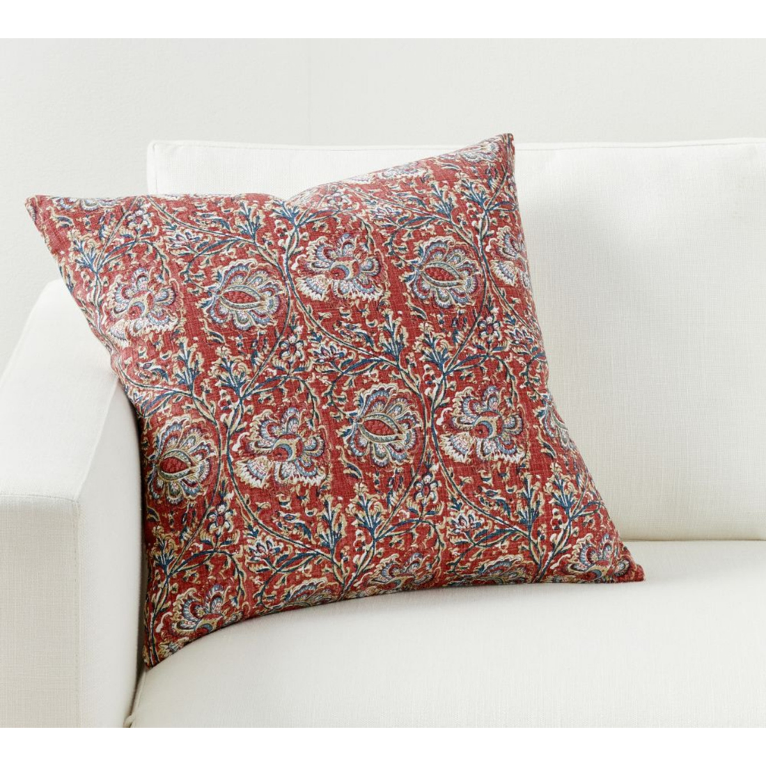 Faded Persian Inspired Print Cushion