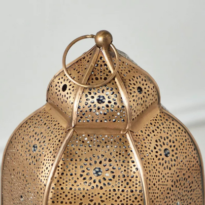 Antique Brass Round Lanterns
