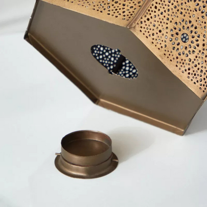 Antique Brass Round Lanterns