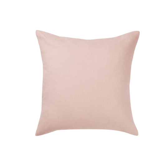 Pink Linen Cushion Covers