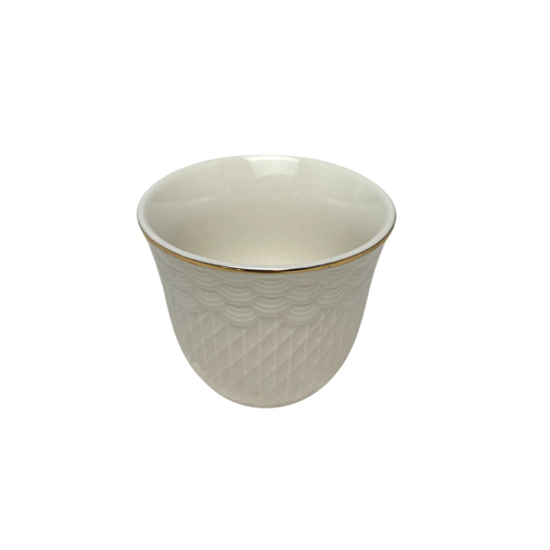 12-Piece Porcelain Arabic Coffee Cup Set