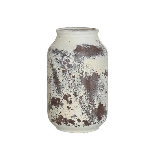 Rustic Farmhouse Ceramic Vase