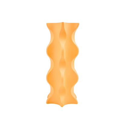 Orange Pillar Vase