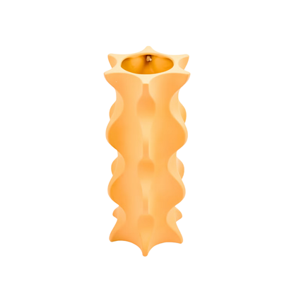 Orange Pillar Vase
