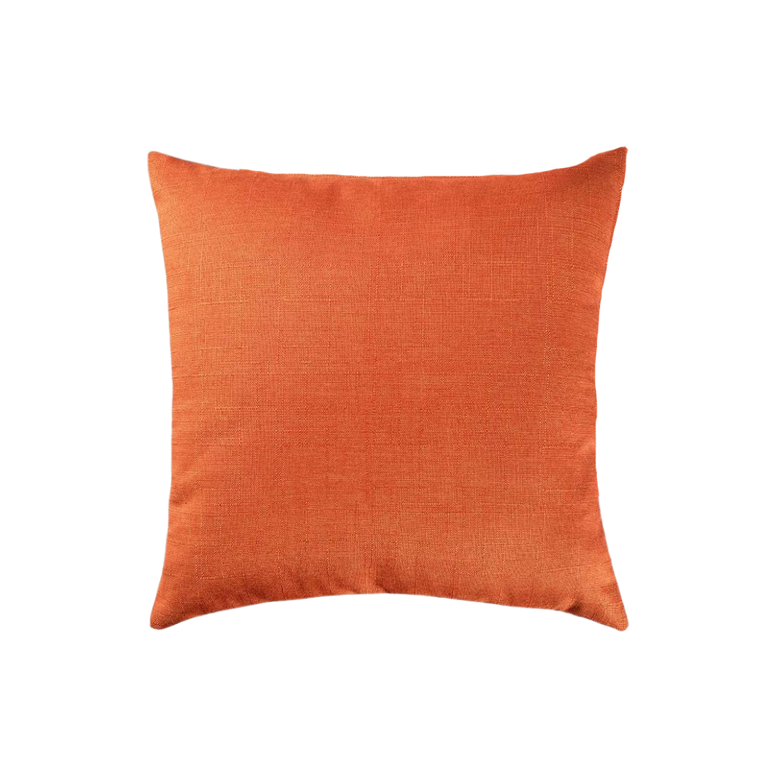 Orange Linen Cushion Covers