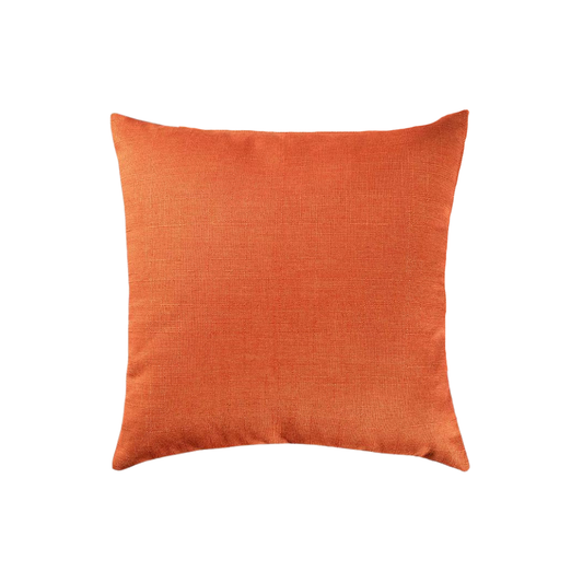 Orange Linen Cushion Covers