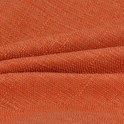 Orange Linen Cushion Covers