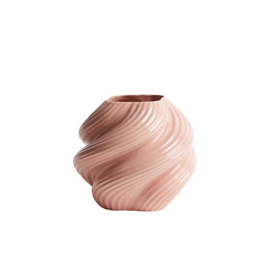 Pink Swirl Vase