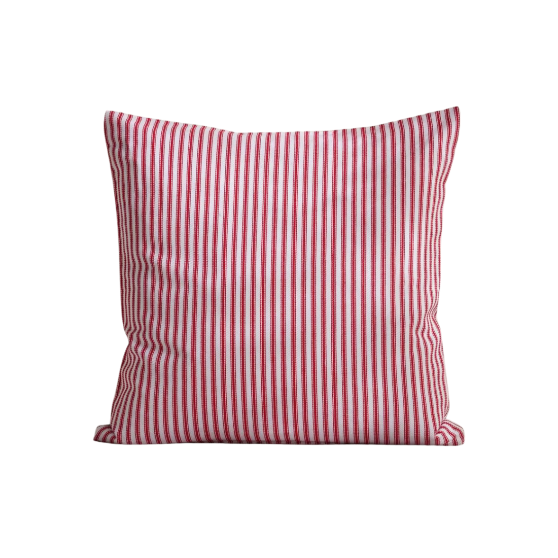Red Striped Cushion Cover