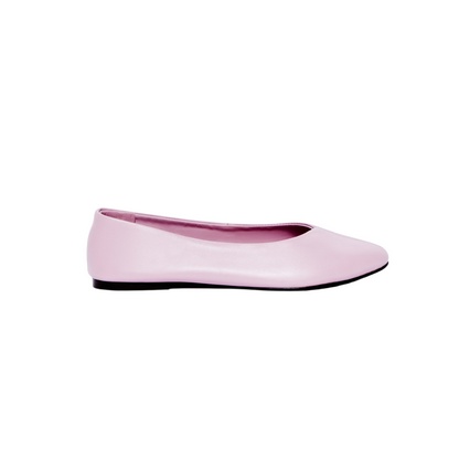 Light Lilac Soft Leather Ballerines